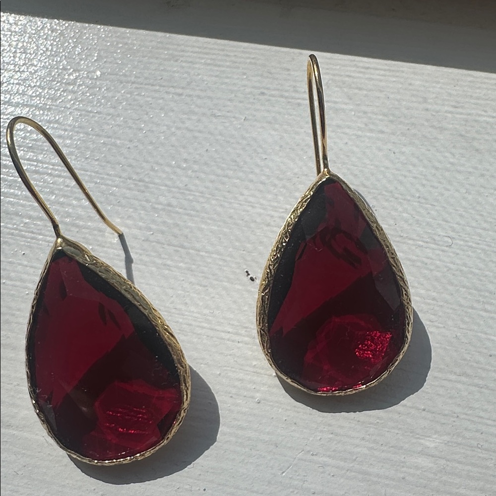 Crystal rhinestones birthstone gemstone earring